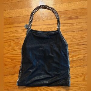 Stella McCartney Black Suede Falabella Bag